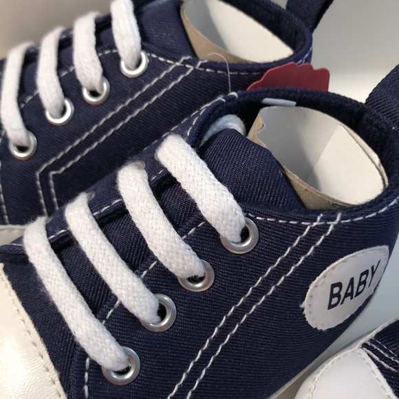 NWOT Baby Toddler Lace Up Tie Shoes - Picture 4 of 5